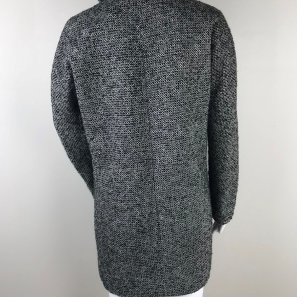 J. Crew Factory Black and White Tweed Wool Blend - Picture 2 of 6